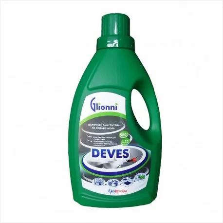 DEVES 950мл. Щелочной очиститель на основе хлора