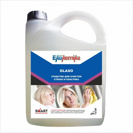 GLAXO 5л. Нейтральный очиститель для стекол и пластика