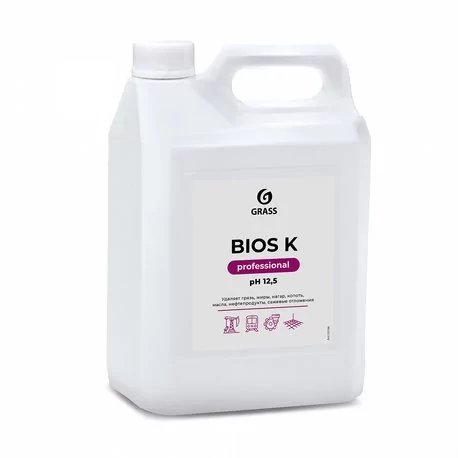 Высококонцентрированное щелочное средство "Bios K" (канистра 5,6 кг)