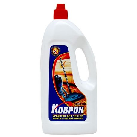 Моющее средство для ковров и мягкой мебели 1л “Коврон”