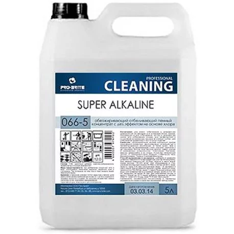 SUPER ALKALINE, 5л.  Щелочное ср-во для чистки после пожара